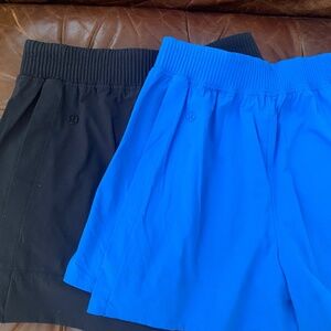 Lululemon Side Pleat Shorts - 2 Pairs